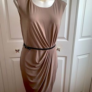 Like new Calvin Klien Taupe dress with